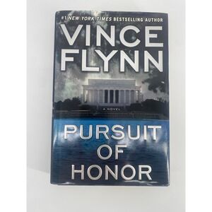 Hardcover Book //‎ Vince Flynn // Pursuit of Honor (Mitch Rapp, No. 10) // Used
